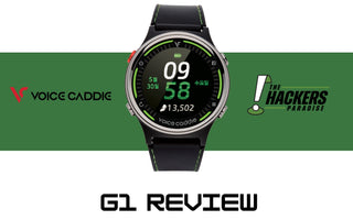 hacker's paradise review of voice caddie G1 gps watch