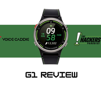 hacker's paradise review of voice caddie G1 gps watch