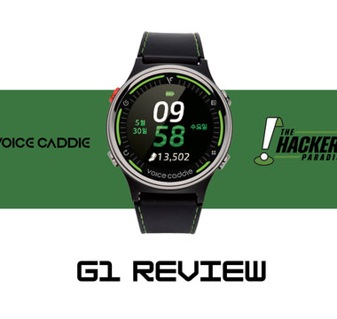 hacker's paradise review of voice caddie G1 gps watch