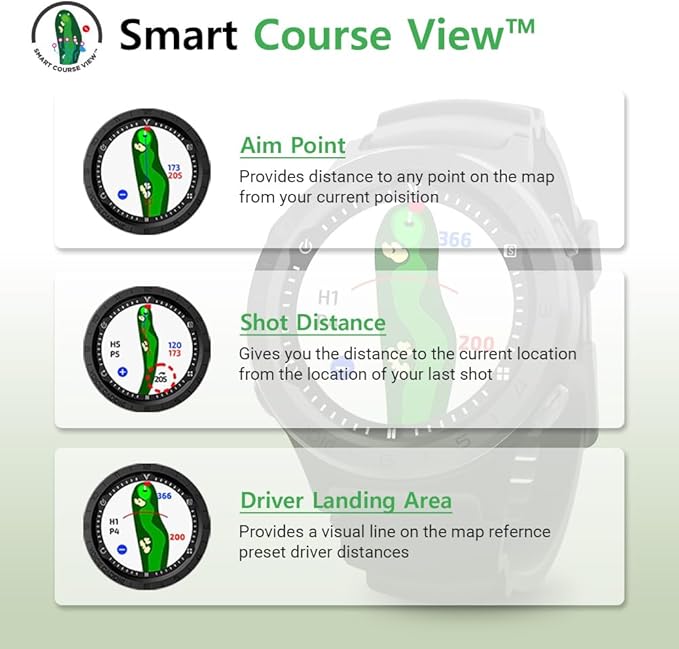 Voice Caddie A3 Golf GPS Watch with Slope