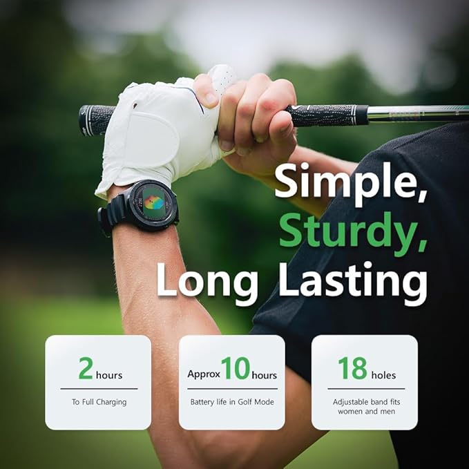 ラウンド用品・アクセサリー VOICECADDIE A3 Voice Caddie A3 Golf GPS Watch with Slope