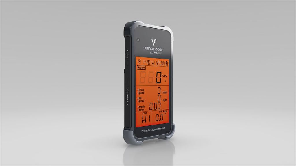 voice caddie sc200+ launch monitor features video