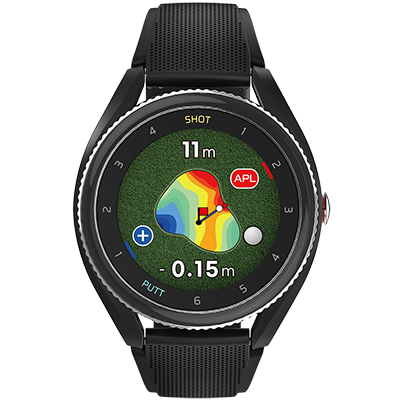 T9 Golf GPS Watch Plugged in Golf