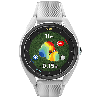 T9 Golf GPS Watch Plugged in Golf